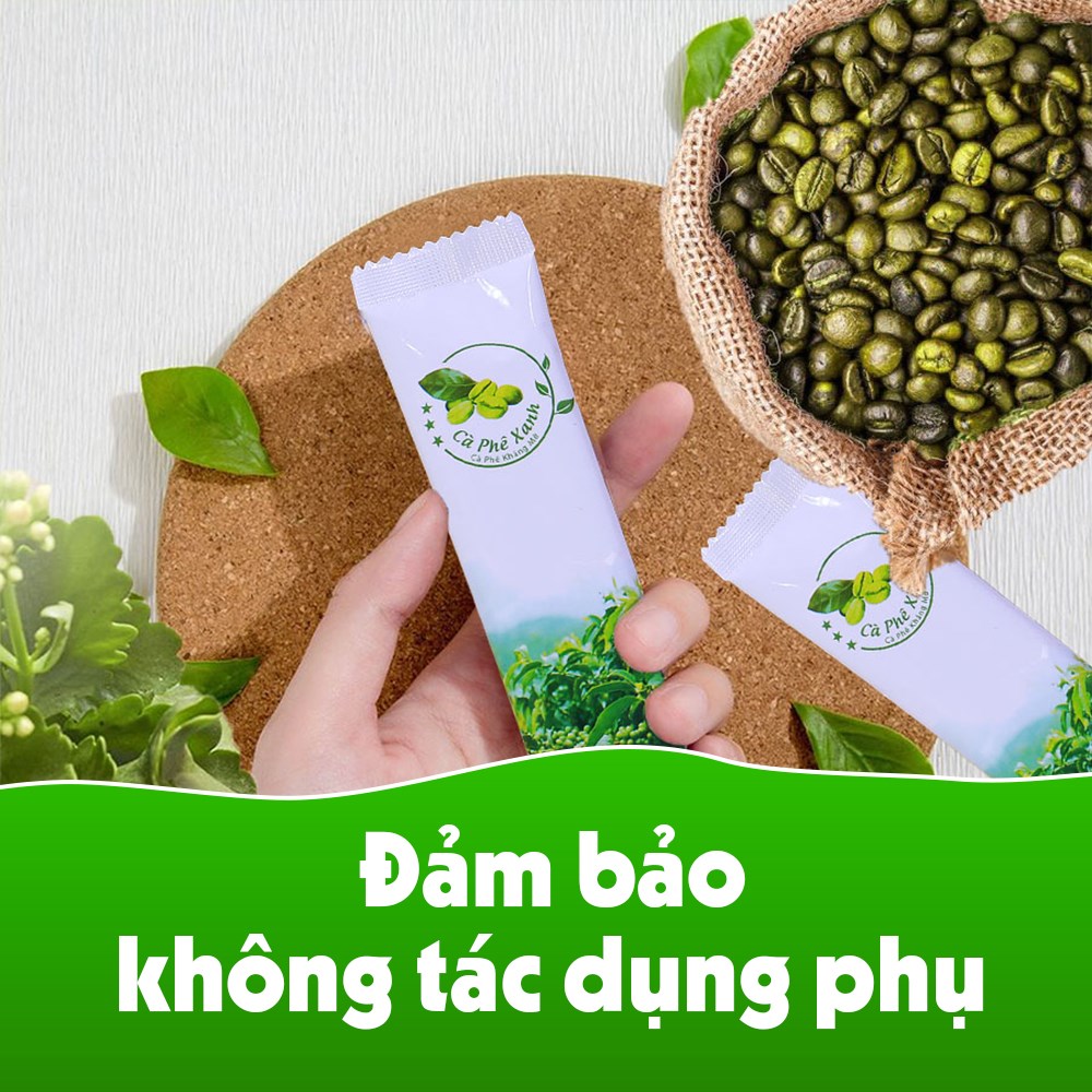 Cà phê xanh kháng mỡ Thiên Nhiên Việt hộp 30 gói