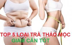 TOP 5 loại trà giảm cân được đánh giá tốt nhất trên thị trường hiện nay