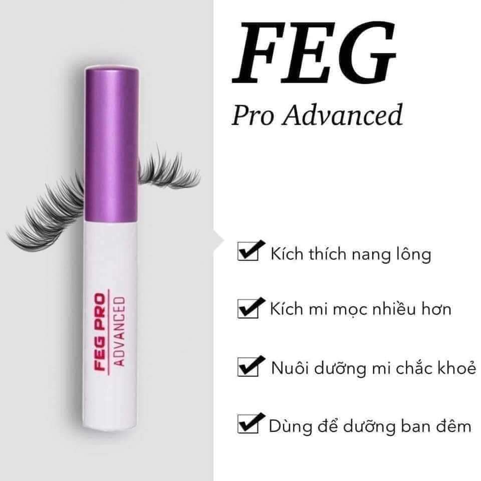 Dưỡng mi Feg Hồng Eyelash Pro Advanced 3ml (Ban Ngày)
