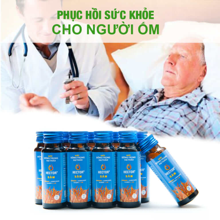 Giới thiệu tất tần tật về Nước đông trùng hạ thảo sâm Hector