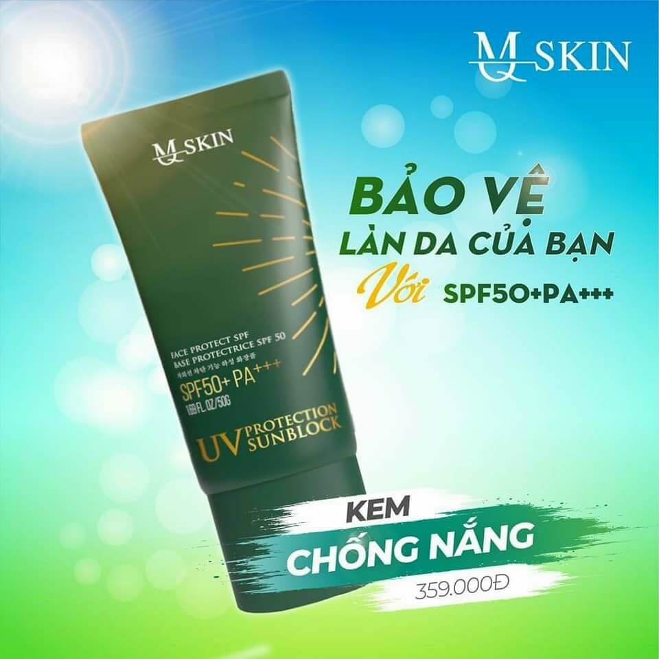 Kem chống nắng MQ Skin SPF50+