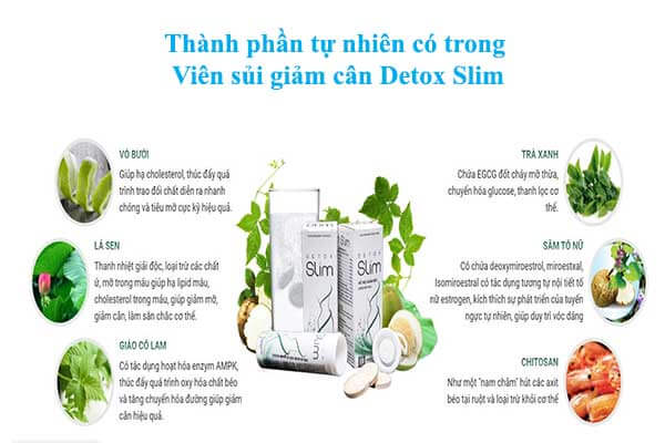 Khám phá nguồn gốc xuất xứ và công dụng của Viên sủi giảm cân Detox Slim