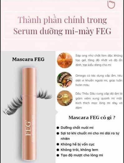 Mascara dưỡng mi FEG TNV