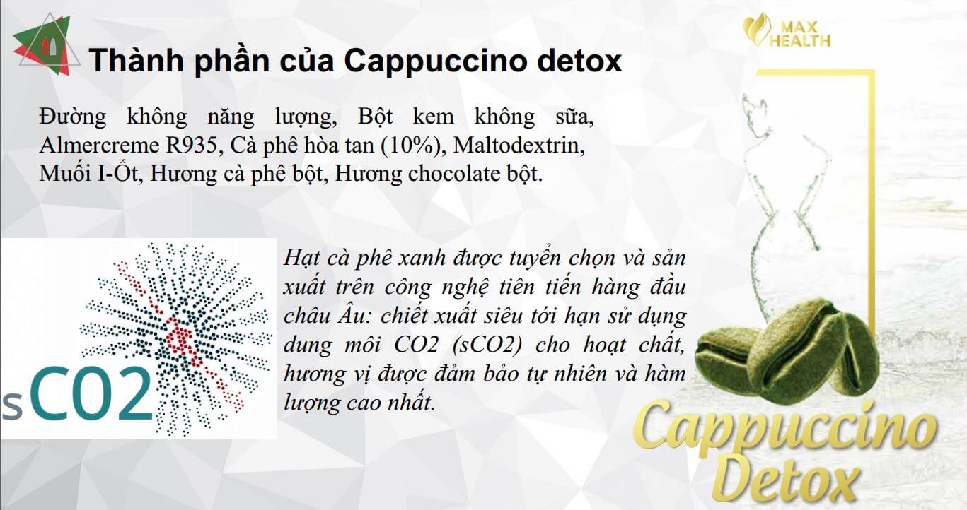 Review cà phê giảm cân Cappuccino Detox có tốt không?