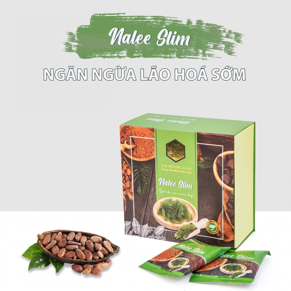 Review tổng hợp đánh giá về cacao giảm cân Nalee Slim từ Webtretho