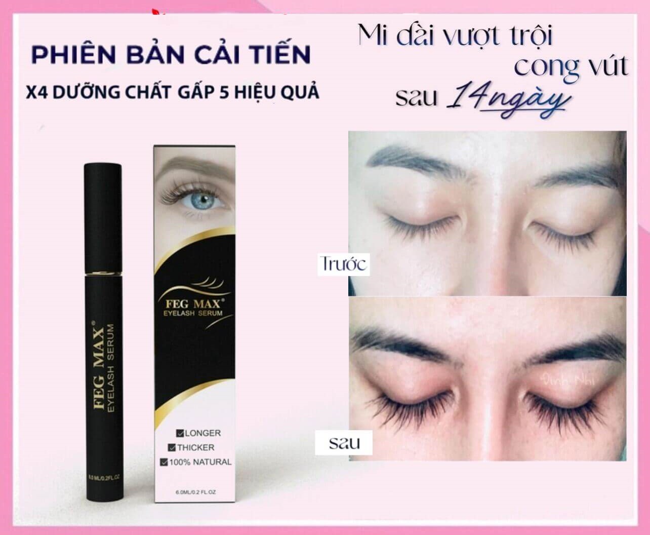 Review về Dưỡng mĩ FEG – Dưỡng mi FEG max phiên bản mới có tốt không?
