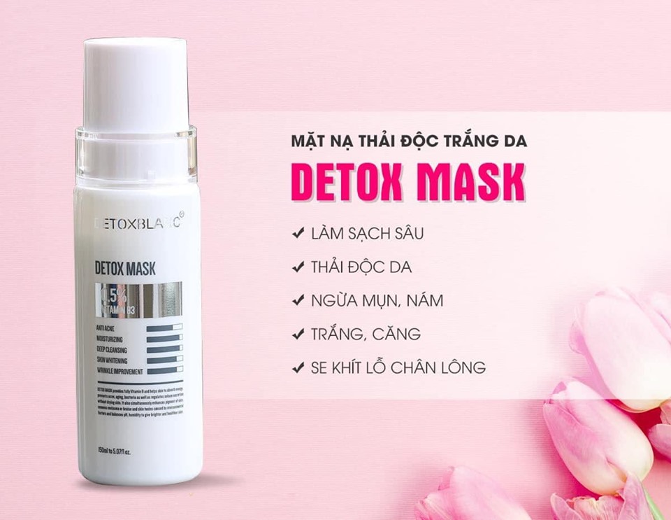 Combo dưỡng trắng da Detox BlanC