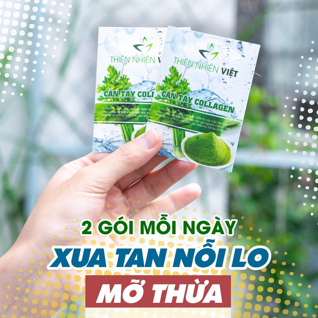 Cần tây Collagen Thiên Nhiên Việt